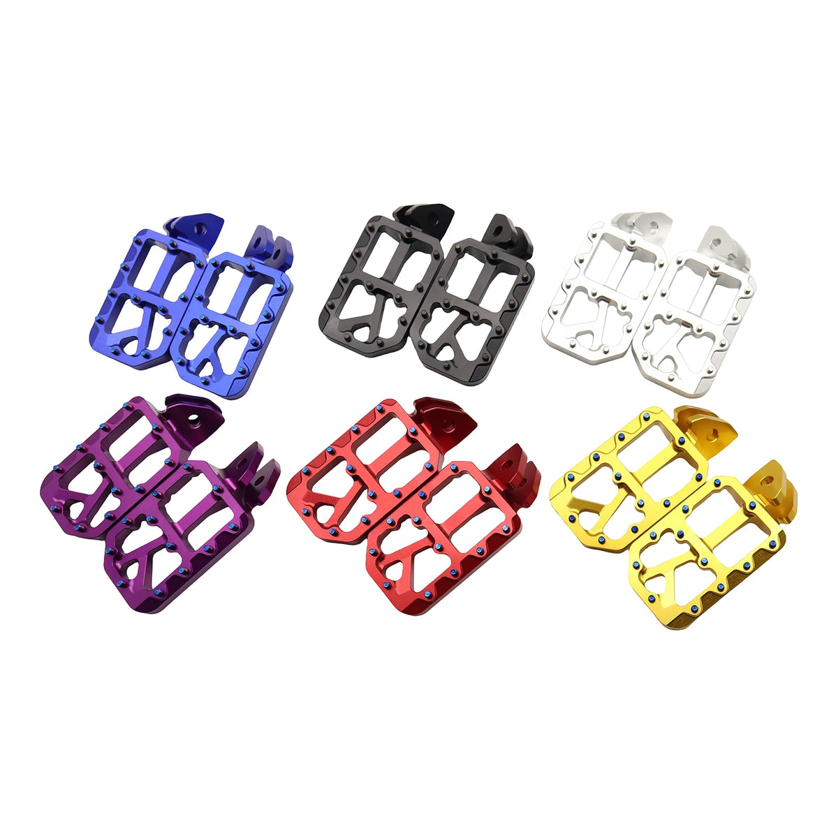CNC Aluminum Foot Pegs for Sur-Ron Light Bee X & S | Multiple Colors